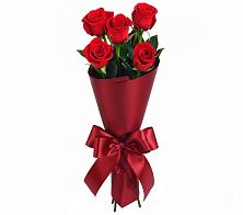 Букет 5 Красных роз Эдлесс Лав в Плиево