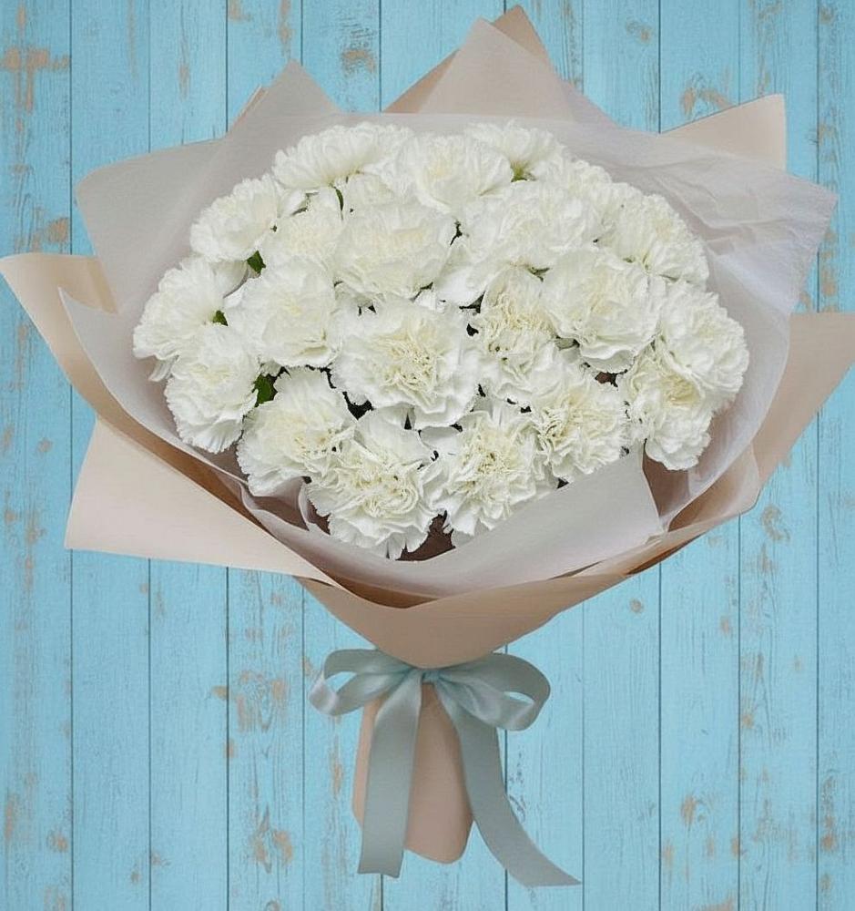 Букет цветов из: Гвоздики в Плиево