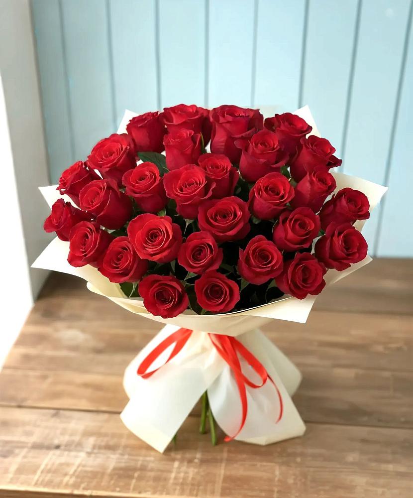 Букет 29 Красных роз в Плиево