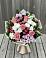 Букет цветов из: Альстромерии, Гвоздики, Розы и Хризантемы в Плиево