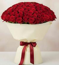 Букет 101 Красная роза Милано в Плиево