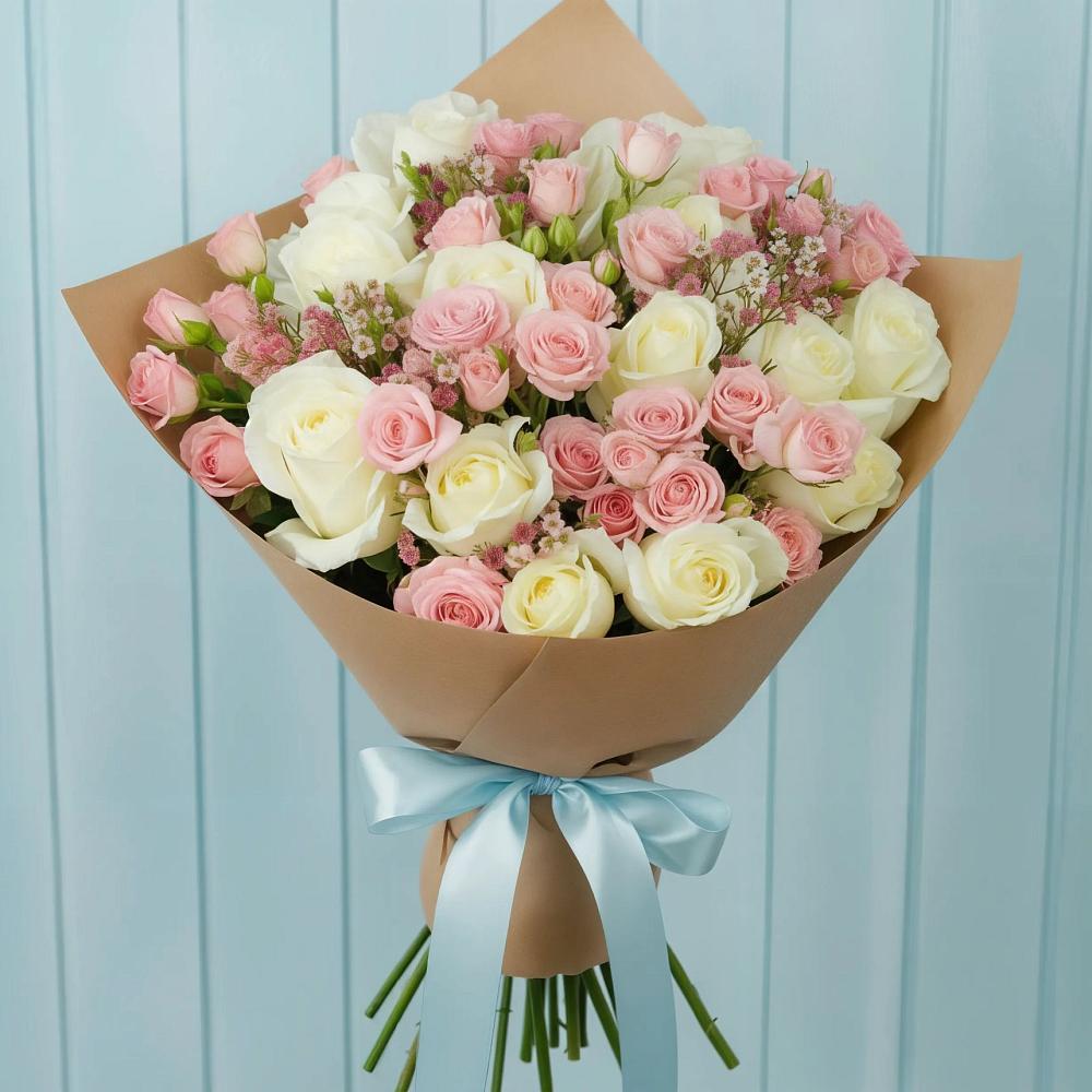 Букет цветов из: Розы в Плиево