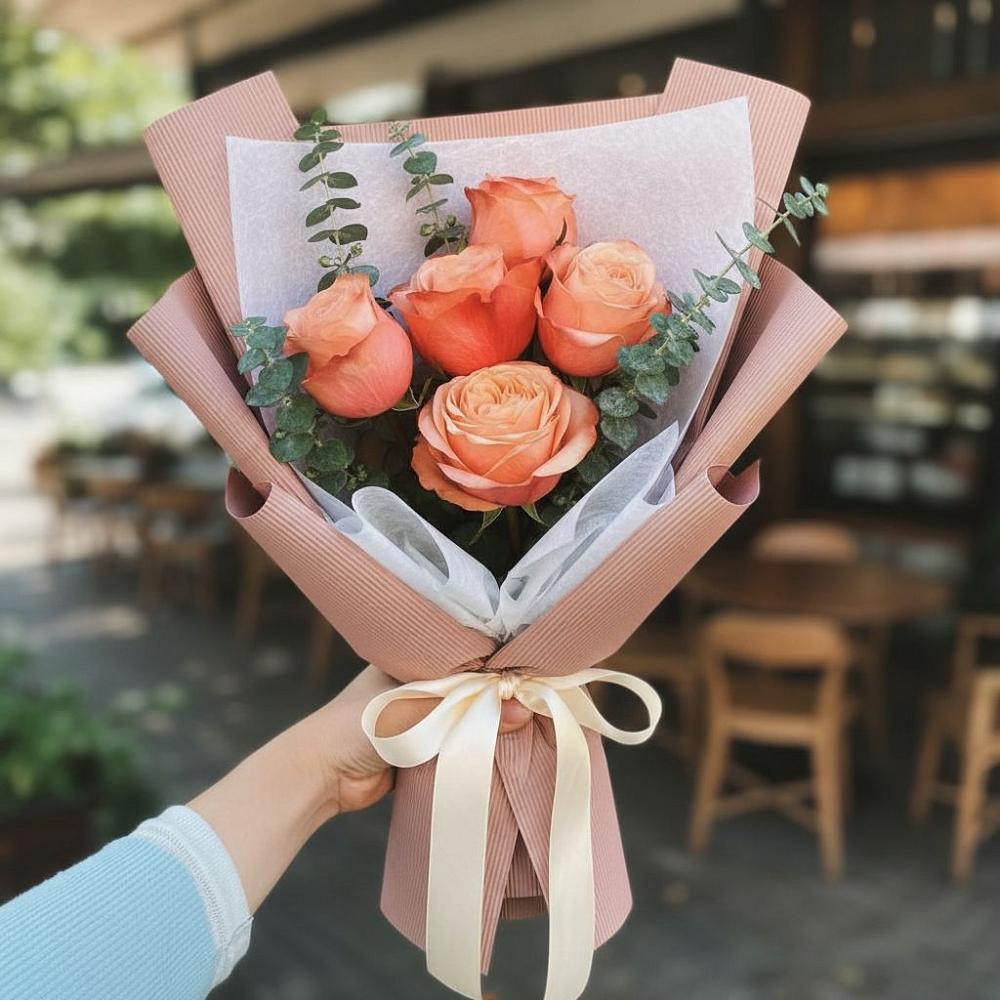 Букет цветов из: Розы в Плиево