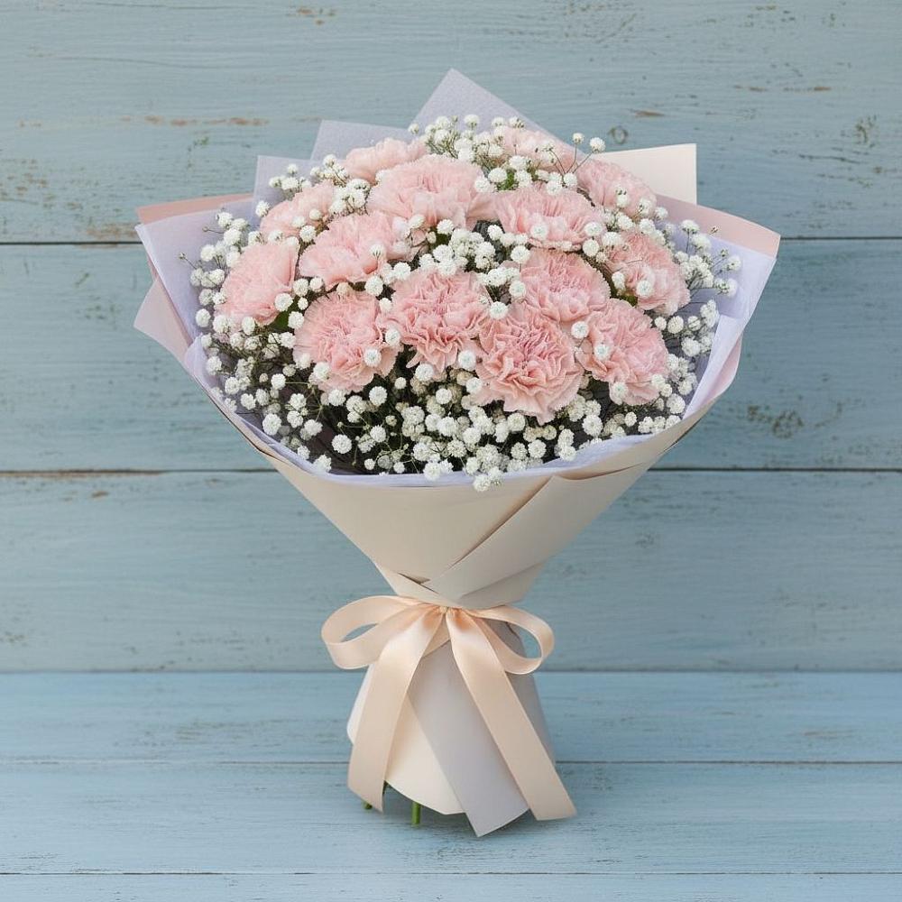 Букет цветов из: Гвоздики в Плиево