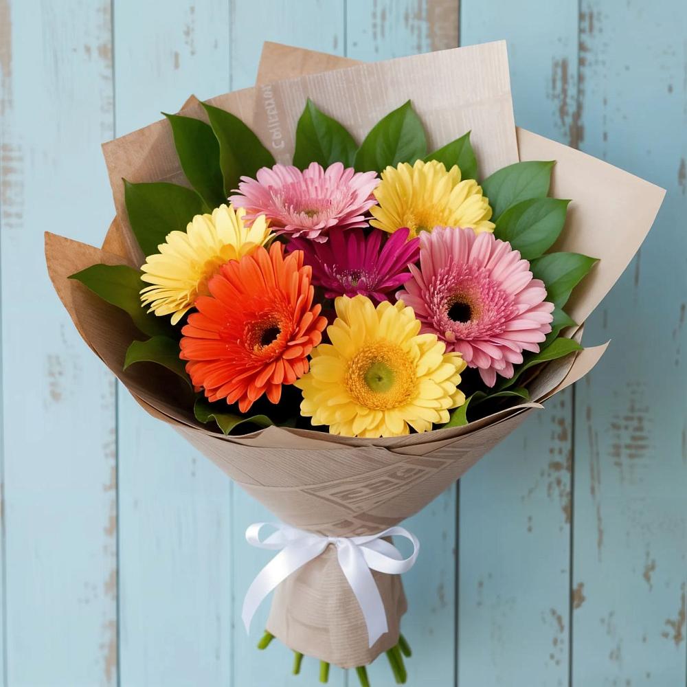 Букет цветов из: Герберы в Плиево