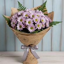 Букет цветов из:  Хризантемы #REPLACE_PRED# Плиево