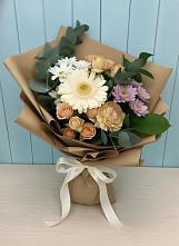 Букет цветов из:  Герберы и Хризантемы в Плиево