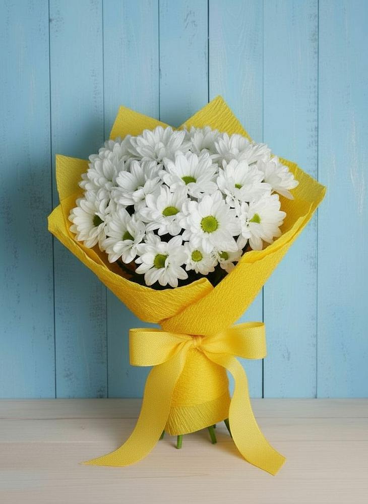 Букет цветов из: Хризантемы в Плиево