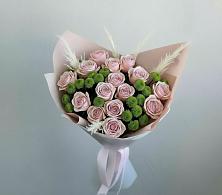 Букет цветов из:  Розы и Хризантемы #REPLACE_PRED# Плиево