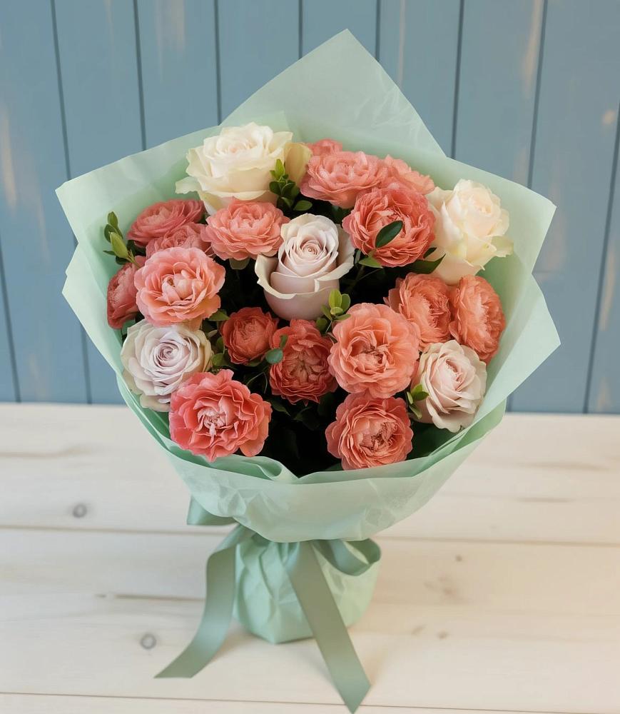 Букет цветов из: Розы в Плиево