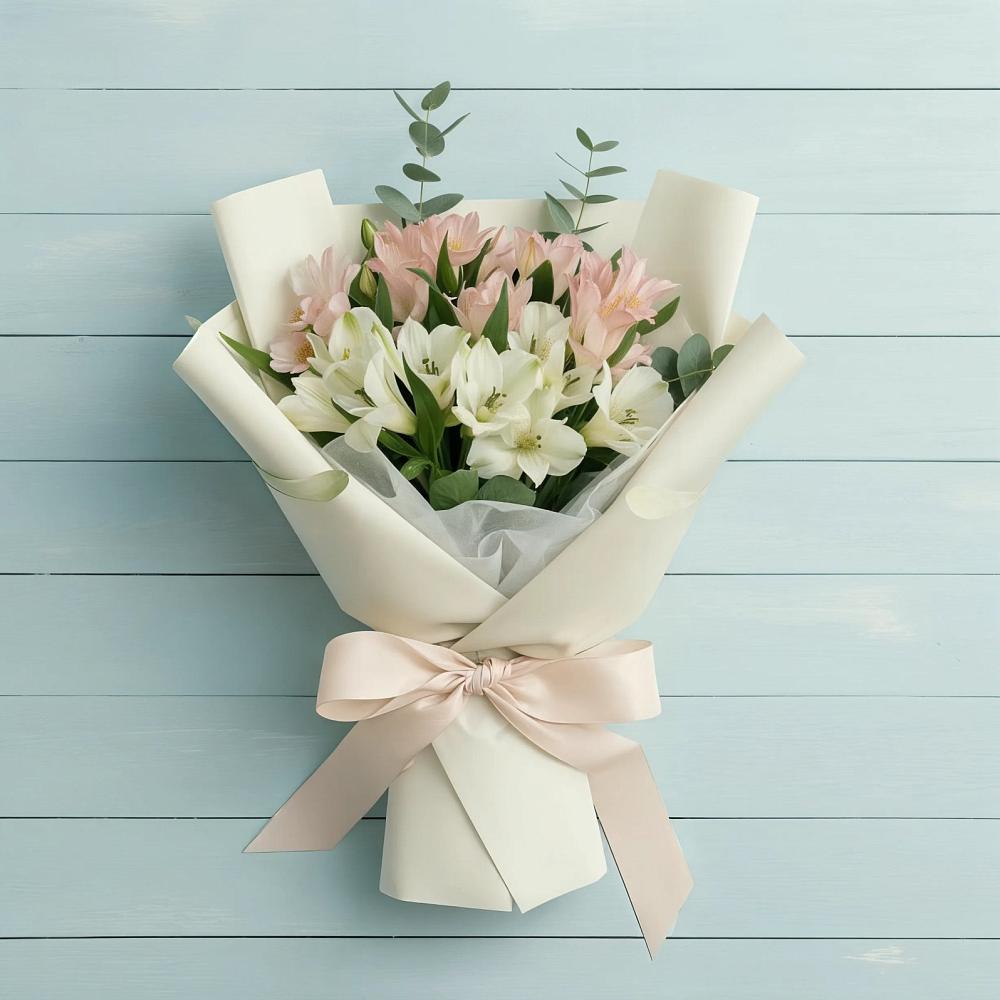 Букет цветов из: Альстромерии в Плиево