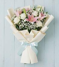Букет цветов из:  Лилии в Плиево