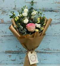 Букет цветов из:  Розы и Лизиантусы #REPLACE_PRED# Плиево